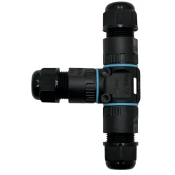 Conector De Cable Estanco Conexión Hembra Macho Con Forma T | 2 Pines 0.5-1.5mm² IP68 - 1 2