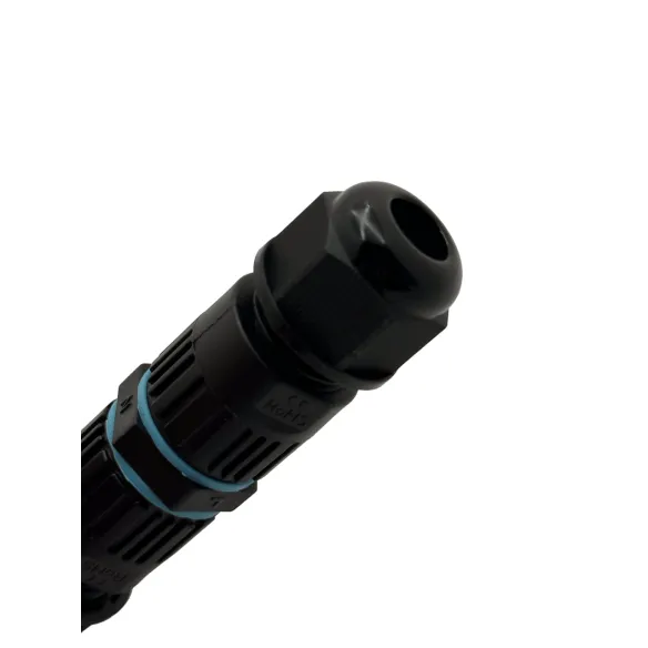 Conector De Cable Estanco Conexión Hembra Macho Con Forma T | 2 Pines 0.5-1.5mm² IP68 - 3
