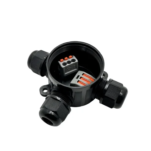 Caja Circular Conector De Cable IP68 | 5mm - 8,4mm² - 4