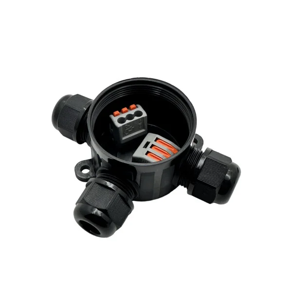 Caja Circular Conector De Cable IP68 | 5mm - 8,4mm² - 4