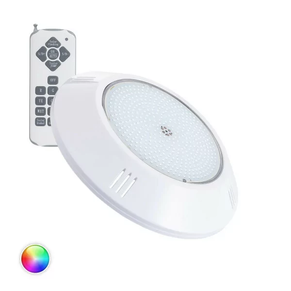  Foco Piscina RGB ON/OFF 35W IP68 + Mando Swimhome Focos más controlador