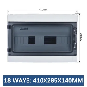 Caja Eléctrica para Exteriores IP65 Anti-UV : Model - HA-18