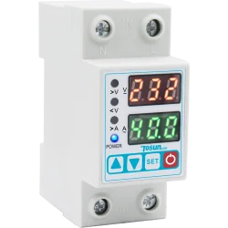 Protector de Voltaje y Corriente Digital Modular