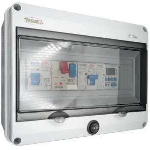 Electrical panel for swimming pool, contactor for motor and chlorinator 2