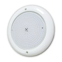 2 spots LED blancs avec transformateur et télécommande pour piscine 2