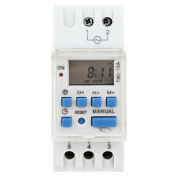 Interrupteur horaire Minuterie hebdomadaire | Horloge programmable 24h Swimhome