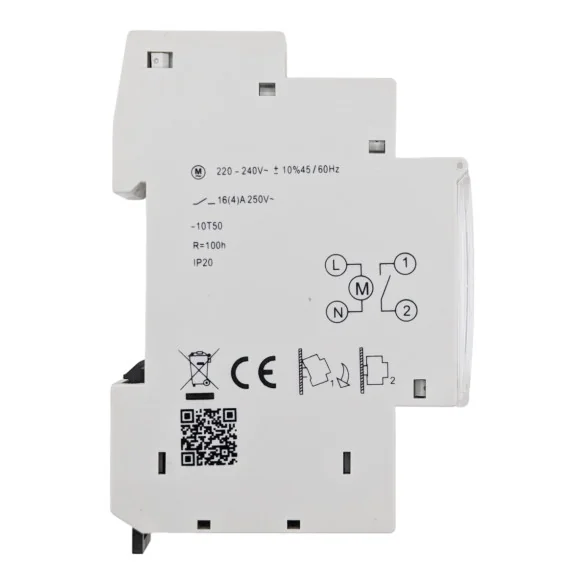 Modular analogue timer DIN rail 18mm - 3