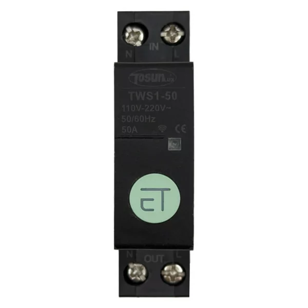 WiFi Circuit Breaker 1P+N AC230V 50Hz IP20