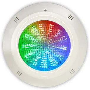 Pack 2 LED RGB ON/OFF 18W 12V AC Gamme de base pour surface de piscine avec transformateur - 1 2