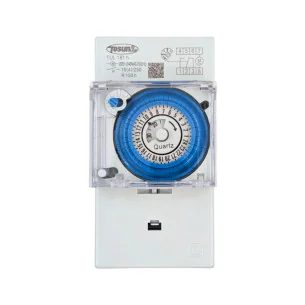 Interruptor Horario Analógico carril DIN 24 horas - 1 2