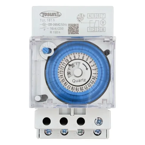 copie de la minuterie analogique DIN-rail 24 heures - 6
