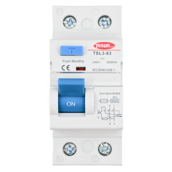 Differential Switch 30mA 6KA 1P+N Type AC : Swimhome