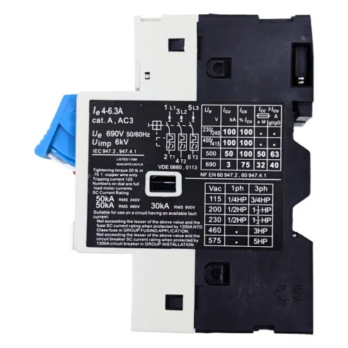 3P Magneto-thermal Motor Circuit Breaker - 3