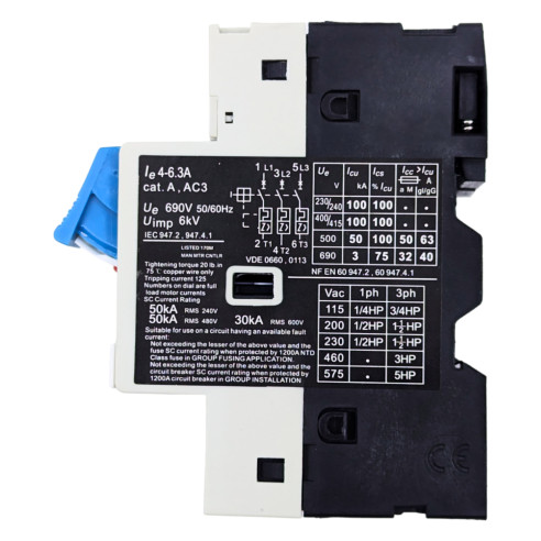 Disjoncteur de protection moteur 3P Disjoncteur de protection moteur 3P - 3