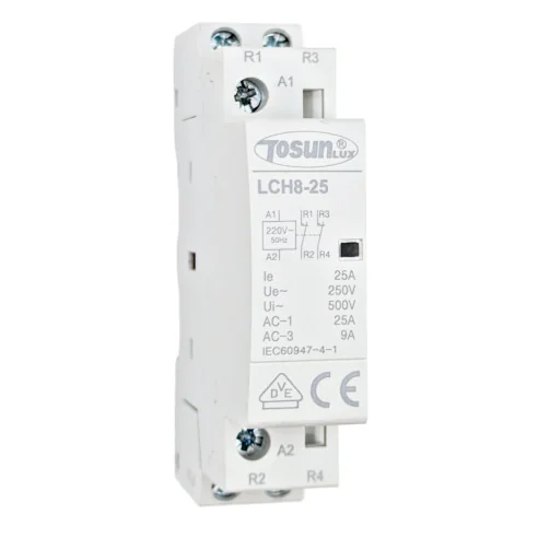 Contacteur modulaire NO 2P 25A 230V AC Swimhome