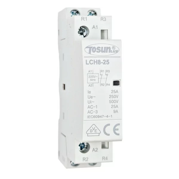 Contactor Modular NC 2P-25A-230V AC