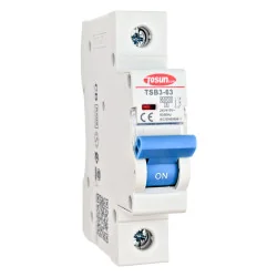 Disgiuntore Miniatura TSB3-63: Sicurezza ed Efficienza in 1P 2