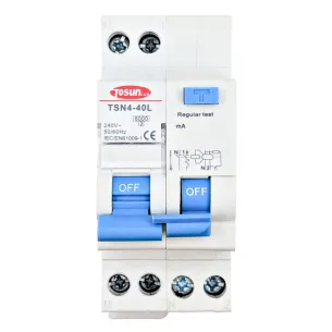 Interruptor (Diferencial + Magnetotérmico) Curva C tipo AC 30mA