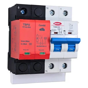 Transient and Permanent Surge Protector 40A 2
