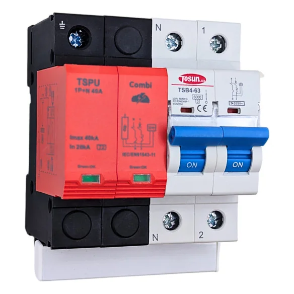 Transient and Permanent Surge Protector 40A