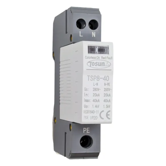 Protector de Sobretensiones Avanzado TSP8 para Seguridad Eléctrica Robusta