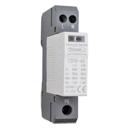 Protector de Sobretensiones Avanzado TSP8 para Seguridad Eléctrica Robusta