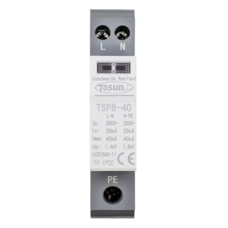 Protector de Sobretensiones Avanzado TSP8 para Seguridad Eléctrica Robusta