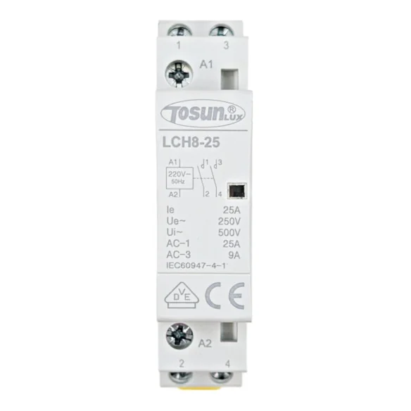 Contacteur modulaire NO 2P 25A - 63A 230V AC Swimhome