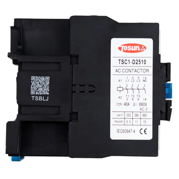 Tosun Contacteur modulaire 2P-25A-230V AC