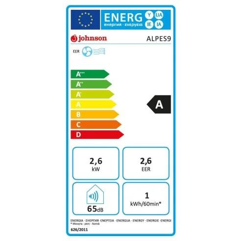 Ar condicionado portátil com rodas 2,6kW