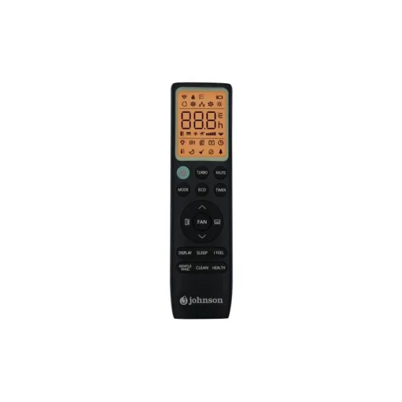 Aire acondicionado negro split de pared A+++ con calefacción y refrigeración