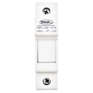 Porta-fusível fotovoltaico 1000V DC 20A | Solar gPV Certificado TÜV