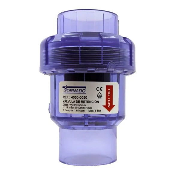 Válvula Antirretorno de Ø50 mm | Válvula de Retención
