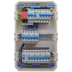 Electrical Panel 36 Modules : With Overvoltages 2