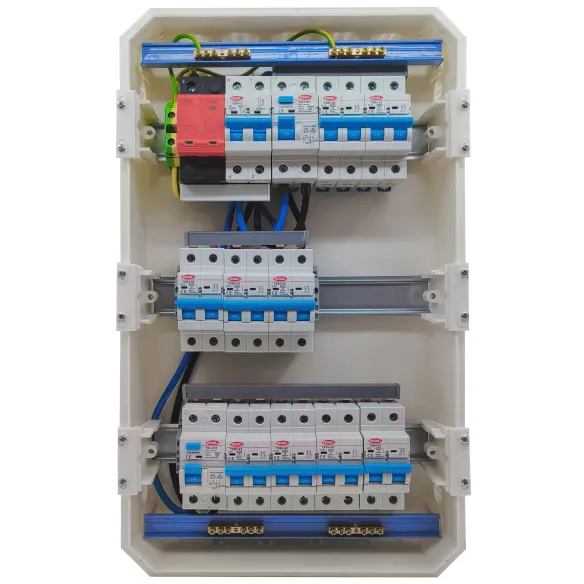 Electrical Panel 36 Modules : With Overvoltages