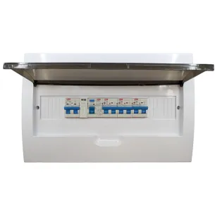 Quadro elétrico para habitação com proteção contra sobretensão