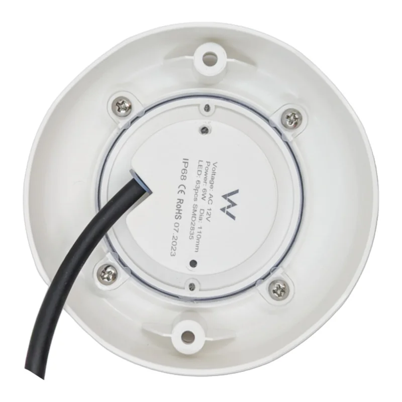 Projecteur LED Piscine Saillie 11cm 6W Blanc Froid 6000K