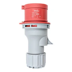 32A 4P+T 3-Phase Connector IP44 | Heavy Duty Industrial Plug 2