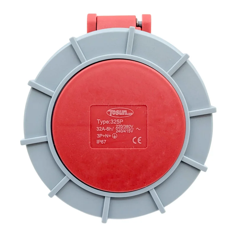 CETAC Female 3-Phase Plug 4P+N+E 32A IP67 | Swim home