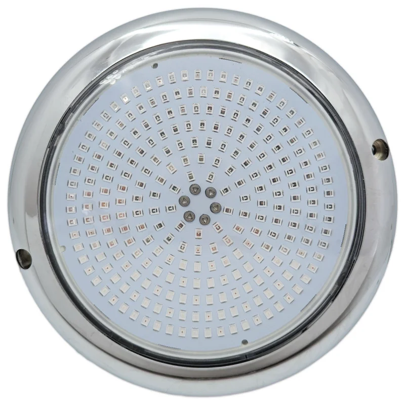 Projector LED RGB ON/OFF para piscina Ø15cm em aço inoxidável AISI316L - 1