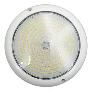 copie de Projecteur LED RGB avec câble 4 fils 15W Ø15cm en ABS pour surface de piscine : Spots à LED - Blanc 3000k, Puissance - 15W
