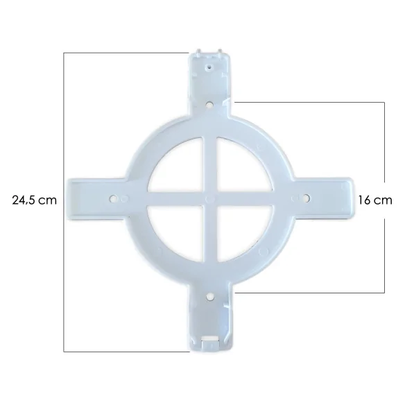 Saving Pack: 2 LED RGB 4-wire 35W ABS Pool Floodlights + Power Supply 150W