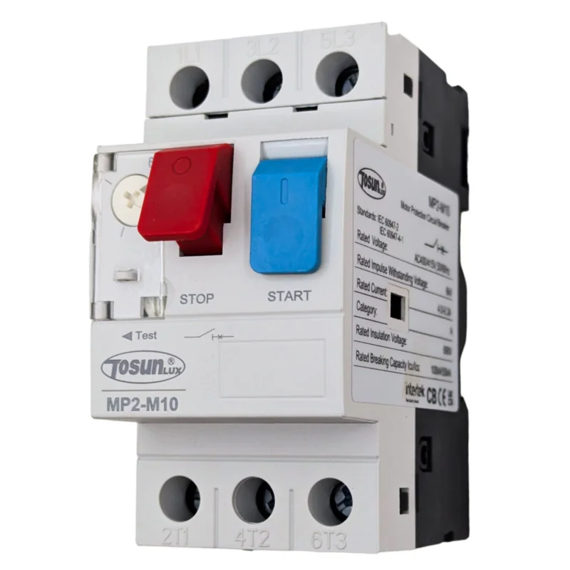 Motor Circuit Breaker Magneto-thermal Circuit Breaker 1 - 14A
