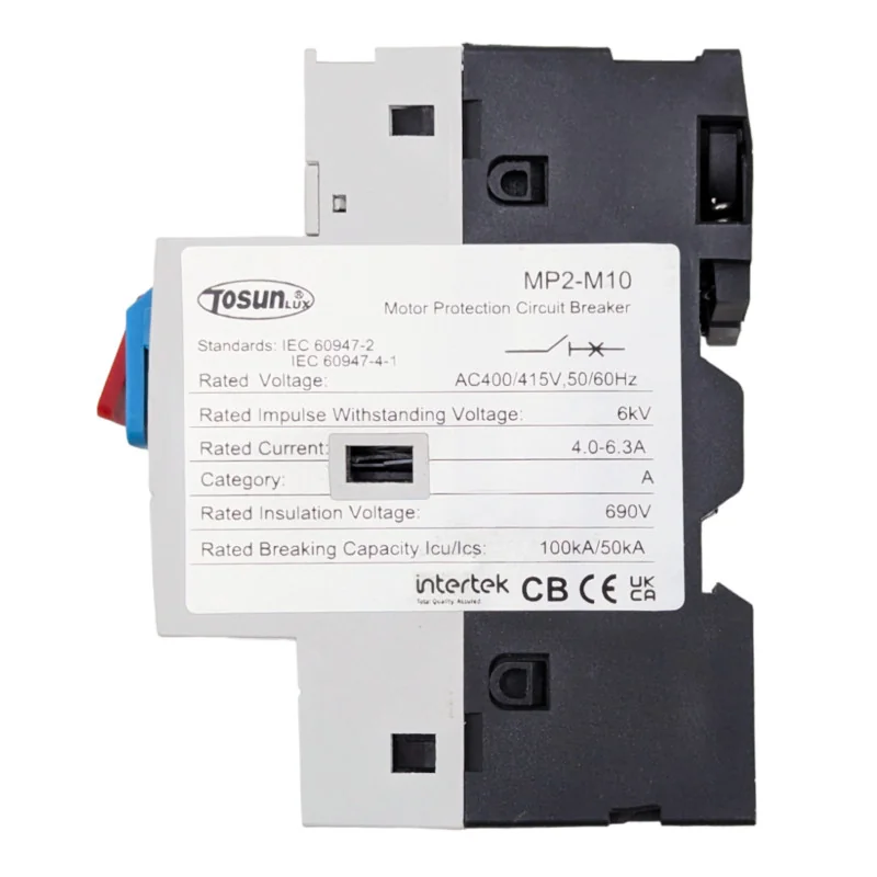 Motor Circuit Breaker Magneto-thermal Circuit Breaker 1 - 14A