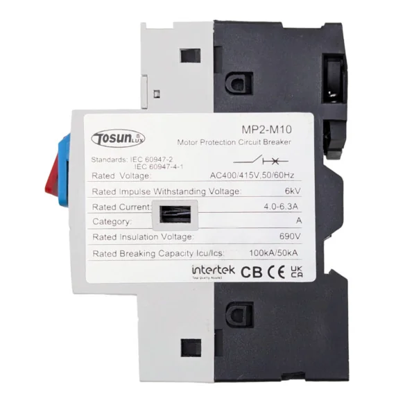 Motor Circuit Breaker Magneto-thermal Circuit Breaker 1 - 14A