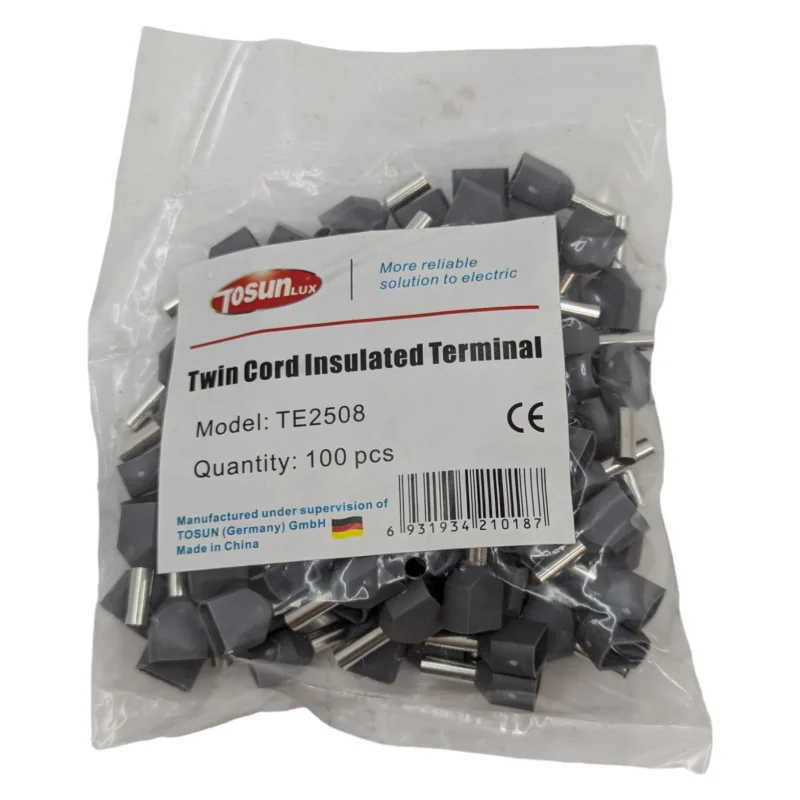 Terminal acabado punta cable 2/2,5mm