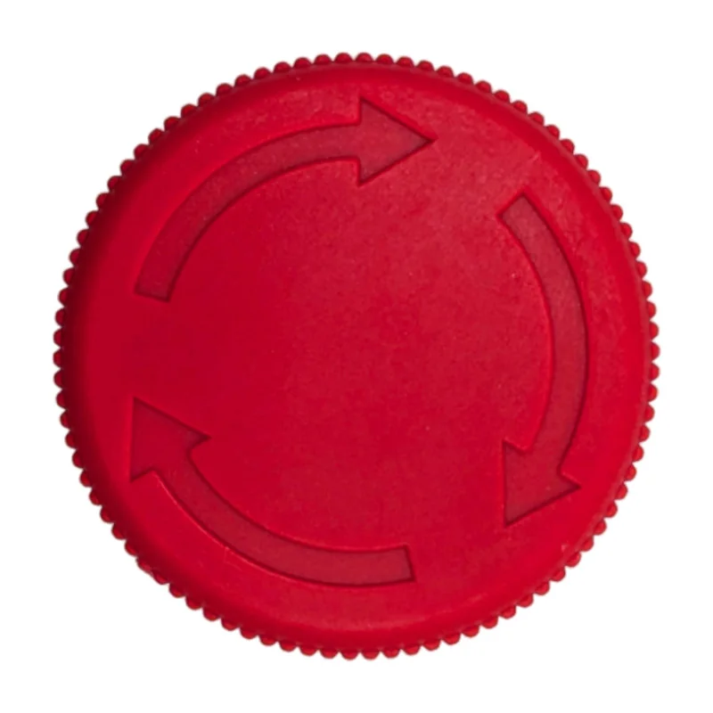 Botão de Emergência Embutido Vermelho - Tipo Cogumelo