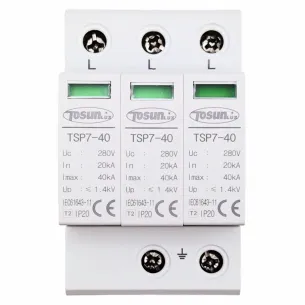 Protector de Sobretensiones Transitorias de 2 o 3 Polos y NPE
