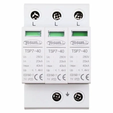 2 or 3 Pole Transient Surge Protector and NPE