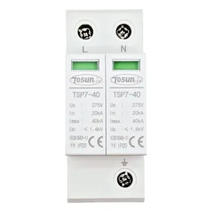 Protector de Sobretensiones Transitorias de 2 o 3 Polos y NPE 2
